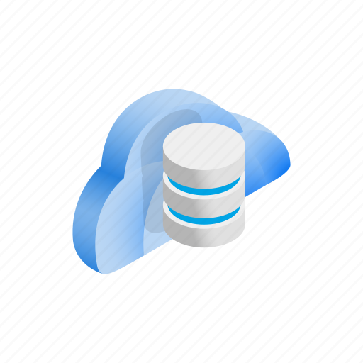 Cloud, data, database, funnel, internet, isometric, storage icon - Download on Iconfinder