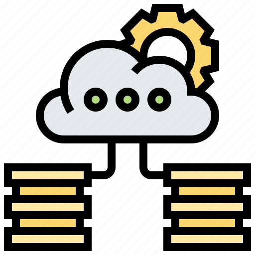 Cloud, database, digital, internet, storage icon - Download on Iconfinder