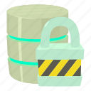 backup, blockeddatabase, cartoon, data, logo, object, up