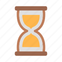 hourglass, clock, loading, wait, timer
