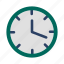 round clock, watch, timer, round, alarm 