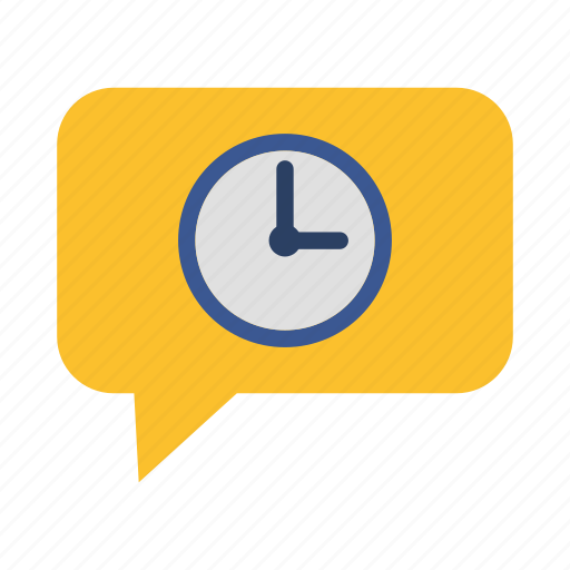 Message clock, communication, email, message, remider icon - Download on Iconfinder