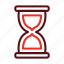 hourglass, clock, loading, wait, timer 