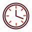 round clock, watch, timer, round, alarm 