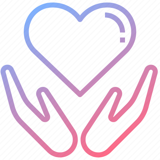 Embrace, hand, heart, hug, love icon - Download on Iconfinder