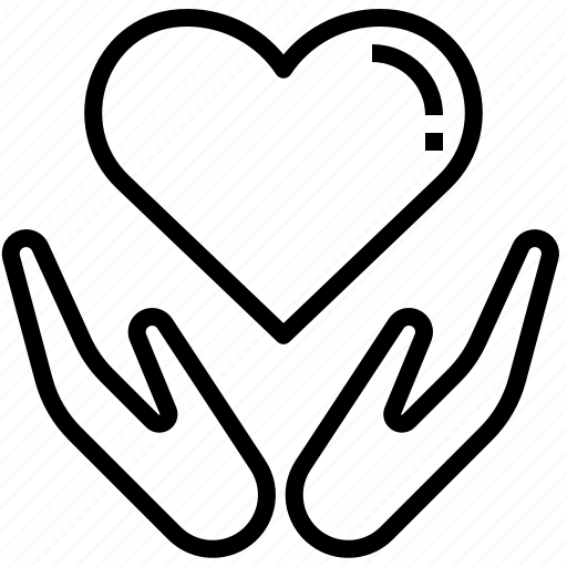 Embrace, hand, heart, hug, love, valentine icon - Download on Iconfinder