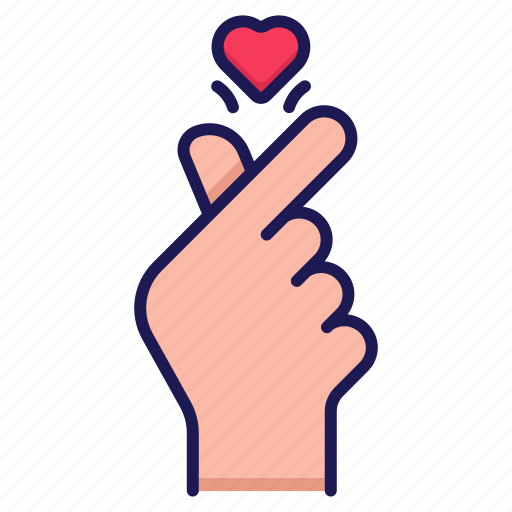 Finger, love, heart icon - Download on Iconfinder
