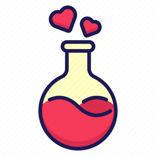 Elixir, valentine, love, potion icon - Download on Iconfinder