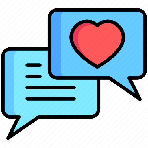 Chat, message, communication, love icon - Download on Iconfinder