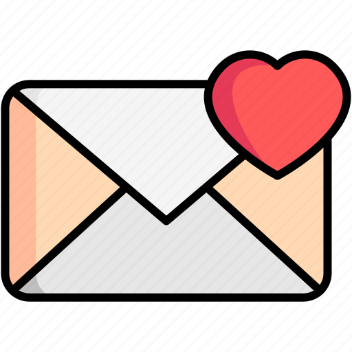Message, mail, heart, envelope icon - Download on Iconfinder