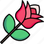 rose, flower, romantic, ornament 