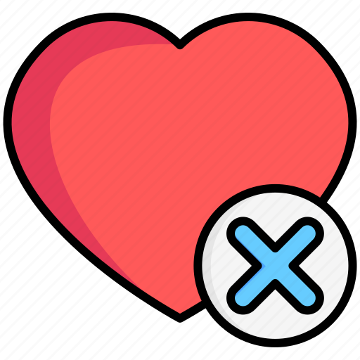 Dislike, reject, love, cross icon - Download on Iconfinder