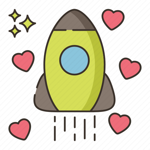 Boost, rocket, love icon - Download on Iconfinder