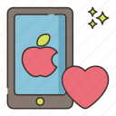 app, mobile, love