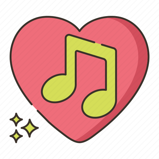 Love, song, music, heart icon - Download on Iconfinder