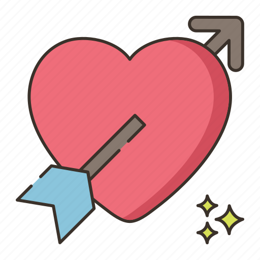 Love, with, arrow, heart icon - Download on Iconfinder