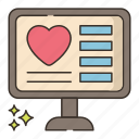 online, dating, computer, love