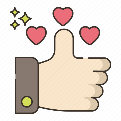 Recommend, like, love, hand icon - Download on Iconfinder