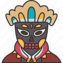 xantolo, mask, festival, mexican, traditional
