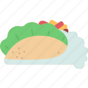 taco, tortilla, food, meal, mexican