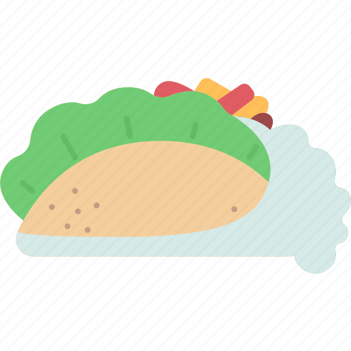 Taco, tortilla, food, meal, mexican icon - Download on Iconfinder