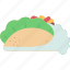 taco, tortilla, food, meal, mexican 