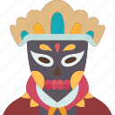 xantolo, mask, festival, mexican, traditional