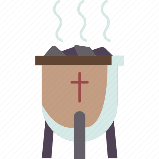 Copal, aroma, resin, church, burning icon - Download on Iconfinder
