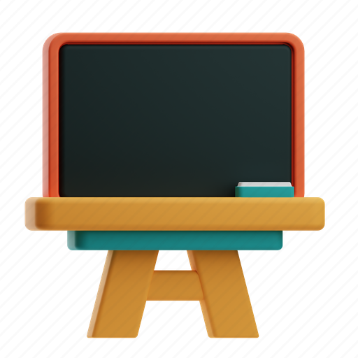 Blackboard, whiteboard, study, classroom, education, presentation, chalkboard icon - Download on Iconfinder