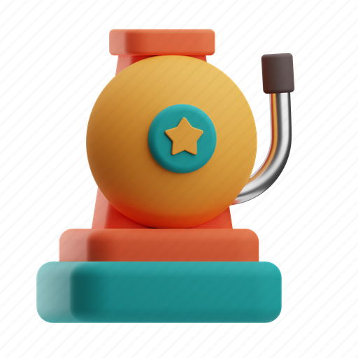 School, bell, learning, student, book, university, ring icon - Download on Iconfinder