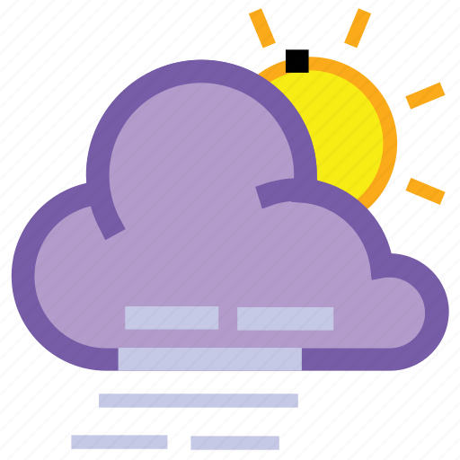 Cloudy, day, windy, forecast, weather, wind icon - Download on Iconfinder