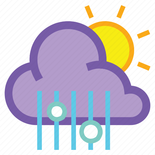 Day, mix, rain, cloud, hail, sleet, sun icon - Download on Iconfinder