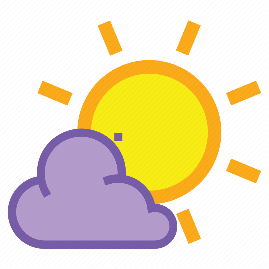 Day, overcast, sunny, cloud, forecast, sun, weather icon - Download on ...