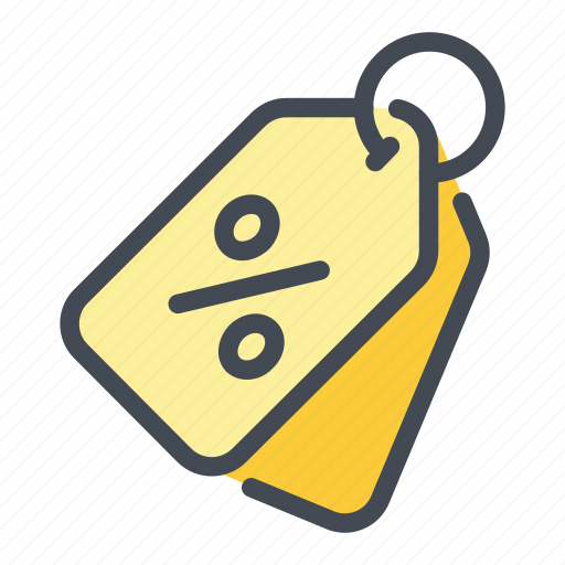 Debt, discount, label, percent, percentage, price, tag icon - Download on Iconfinder