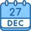 calendar, december, twenty, seven, date, monthly, time, and, month, schedule 