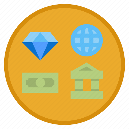 Bank, coin, money, digital, cryptocurrency icon - Download on Iconfinder