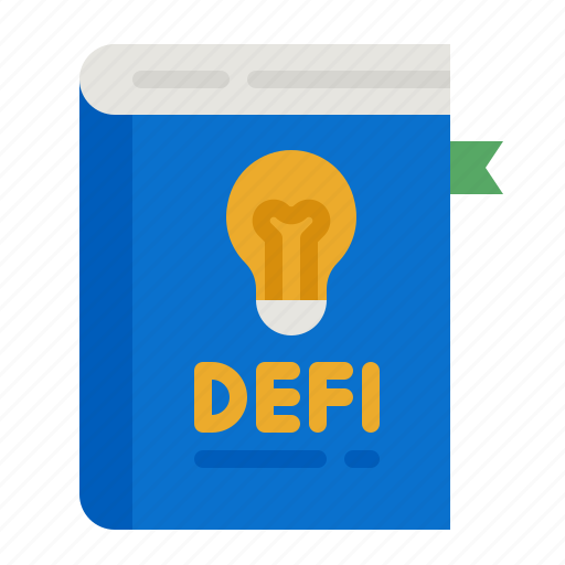 Defi, book, knowlage, information, info icon - Download on Iconfinder