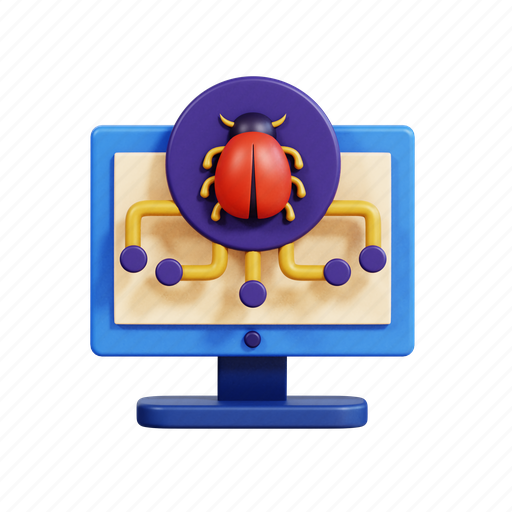 Deep, web, hacker, server, internet, data, stealing 3D illustration - Download on Iconfinder