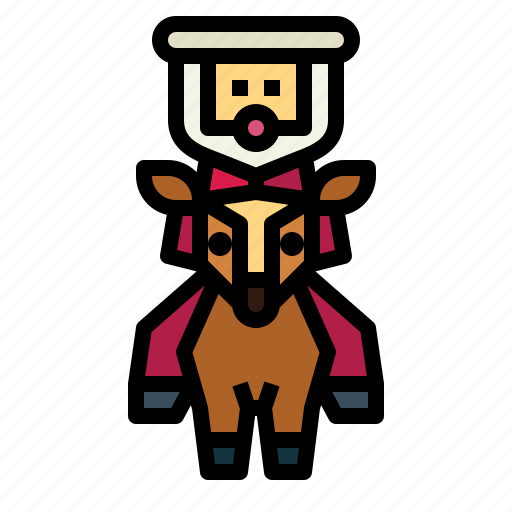Deer, animal, wildlife, zoo, reindeer, santa, claus icon - Download on Iconfinder