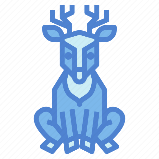 Deer, animal, wildlife, zoo, reindeer icon - Download on Iconfinder