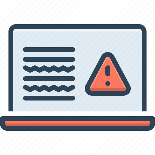 Error, exclamation, caution, prevent, program, programming, application icon - Download on Iconfinder