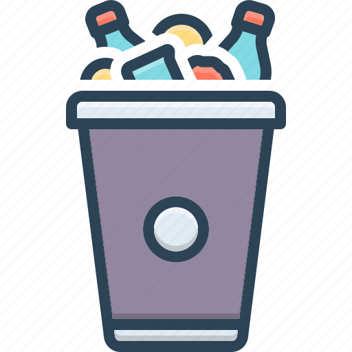 Trash, garbage, debris, muck, rubble, sweepings, sewage icon - Download on Iconfinder