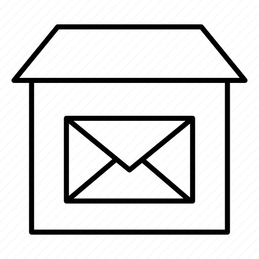 Building, correspondence, delivery, office, post icon - Download on Iconfinder