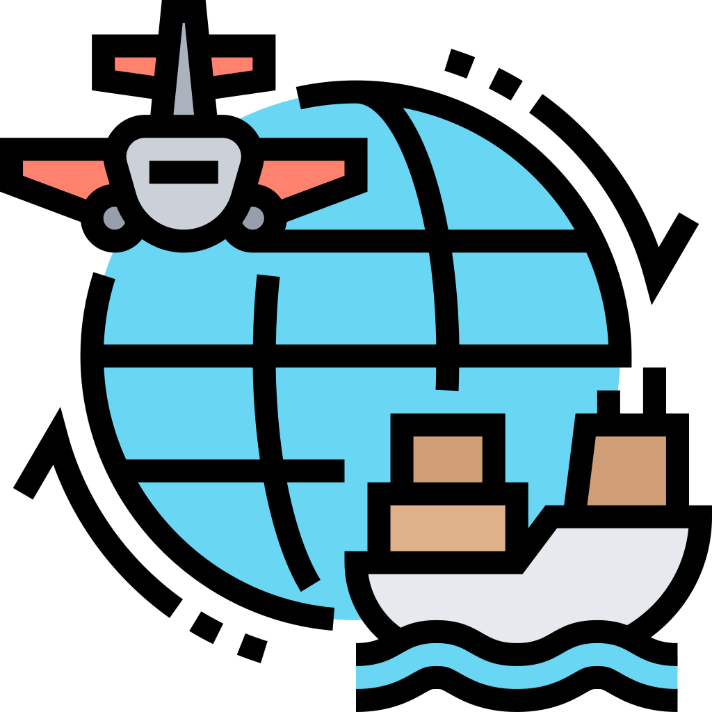 Global, logistics, international, import, export icon - Free download