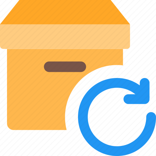 Box, refresh, delivery, reload icon - Download on Iconfinder