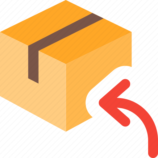 Delivery, box, backward, arrow icon - Download on Iconfinder