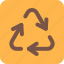recycle, delivery, reuse, loop arrows 