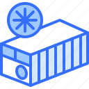 container, refrigerator, shipping, delivery, logistics