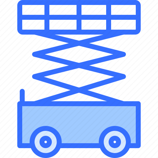 Lift, warehouse, shipping, delivery, logistics icon - Download on Iconfinder