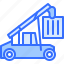 reachstacker, lift, container, car, shipping, delivery, logistics 